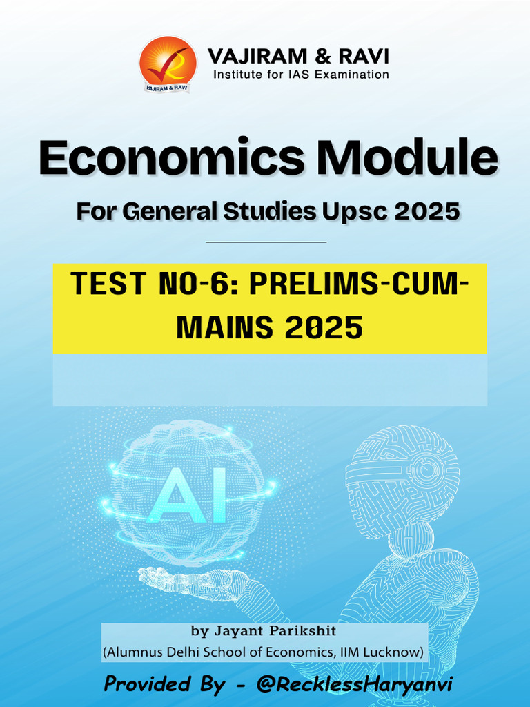 Economics Module Test 06 | PDF | Exchange Rate | Inflation