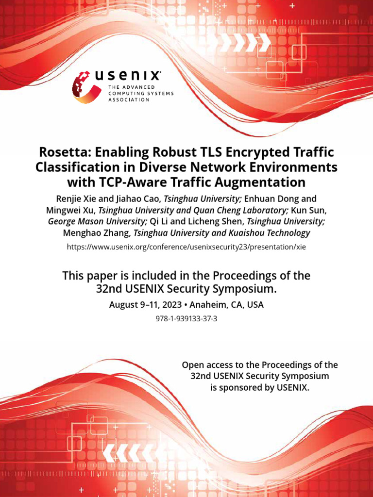 Rosetta | PDF | Transmission Control Protocol | Computer Network