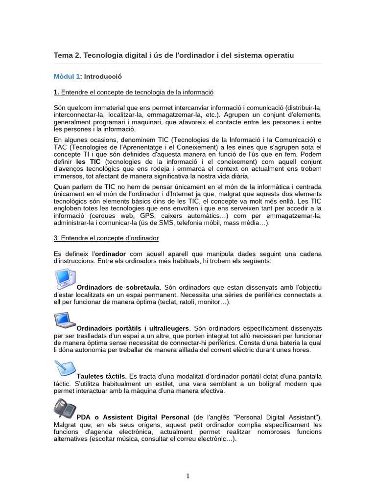 Tema 2 | PDF