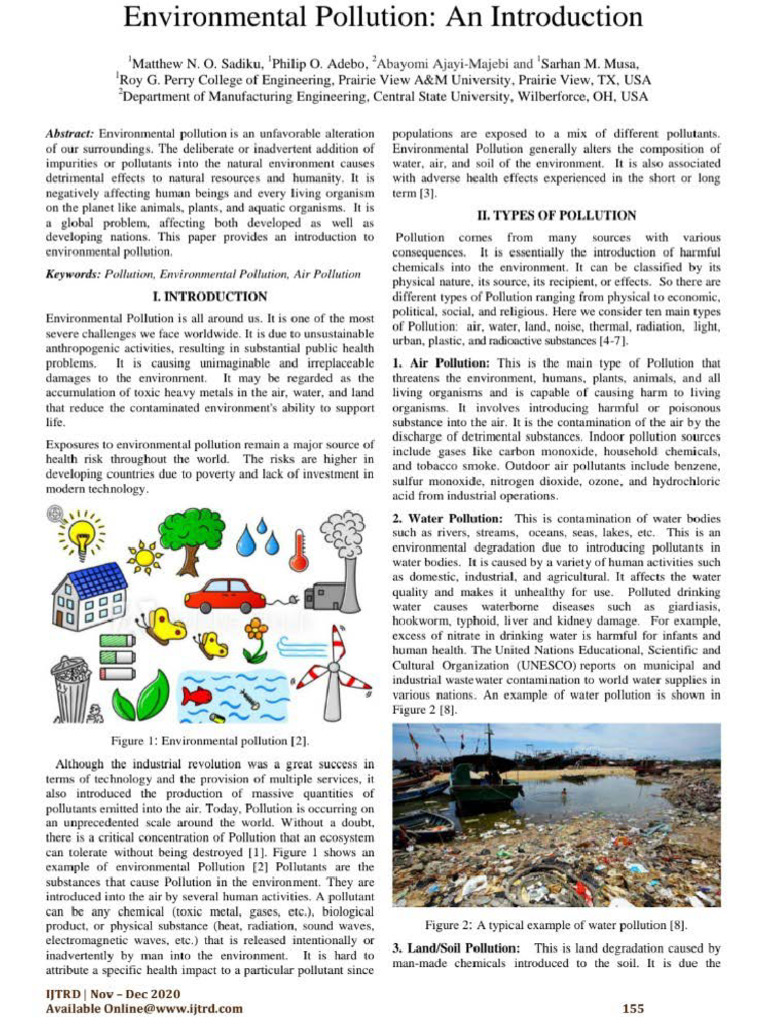 Pollution | PDF