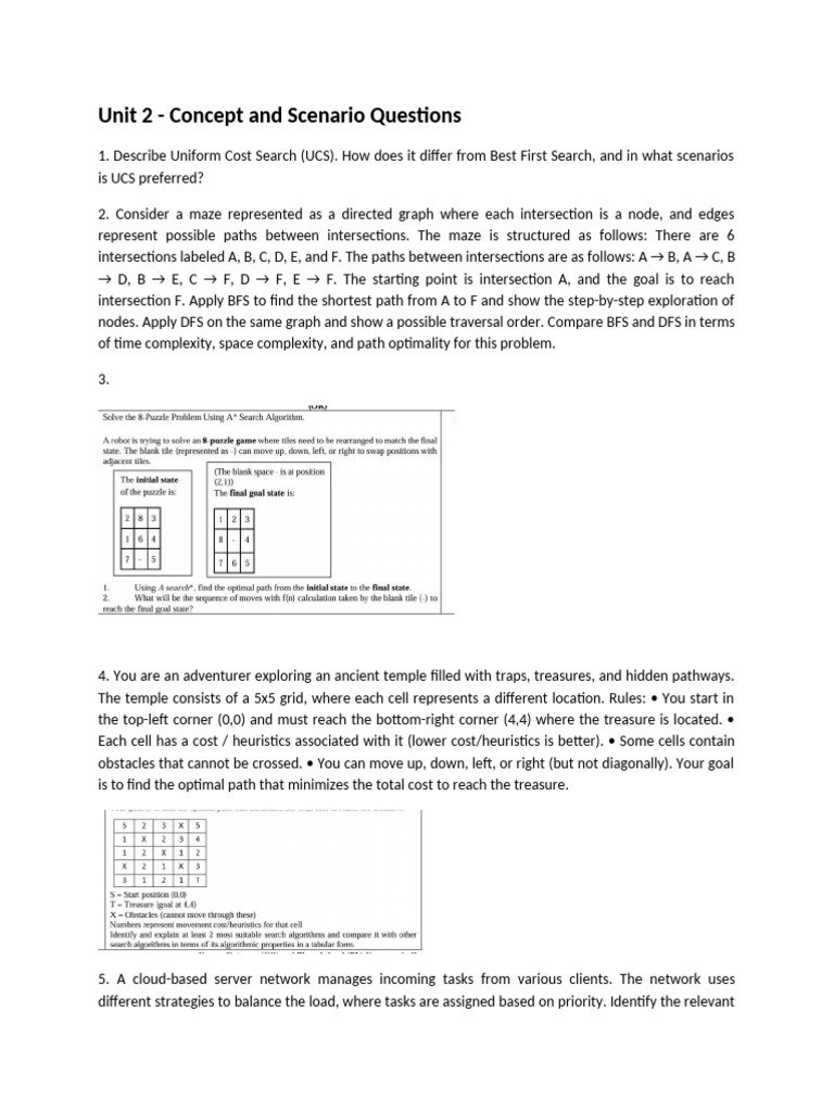 Unit 2& Unit 3 Sample Questions | PDF | Discrete Mathematics ...