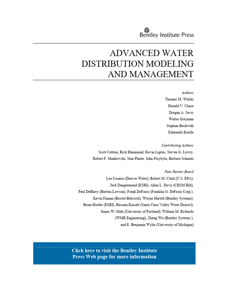 Water Management 01 | PDF | Simulation | Fluid Dynamics
