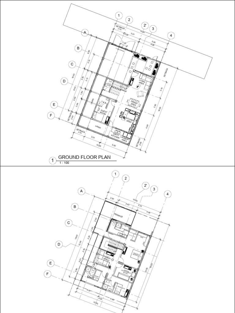 Floor Plans and Perspective | PDF
