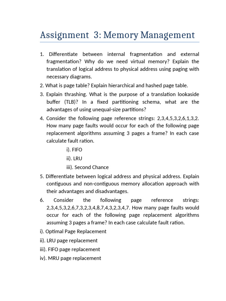 Assignment 3 | PDF