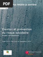 Évaluation du Risque Suicidaire RUD | PDF | Suicide | Trouble mental