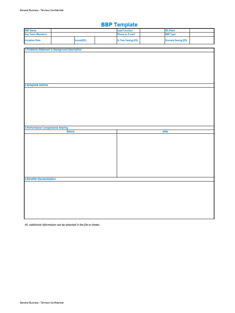 Standardization Template | PDF