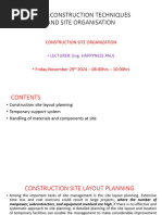 Construction Site Layout Planning Guide | PDF | Building Information ...