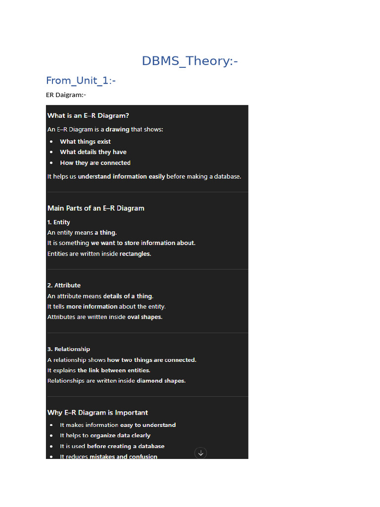 DBMS Theory Exam | PDF