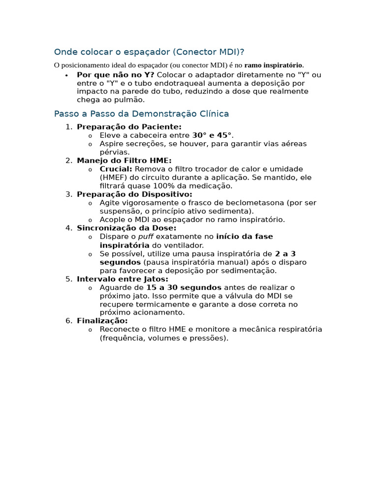 Orientações MDI | PDF