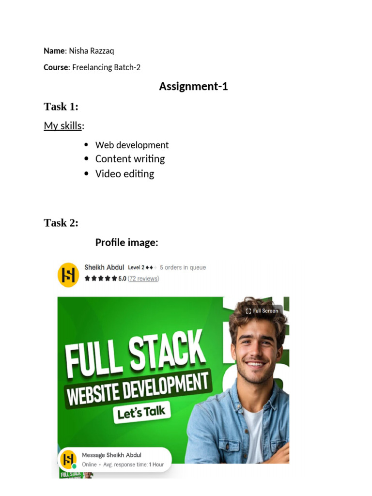 Assignment 1 | PDF