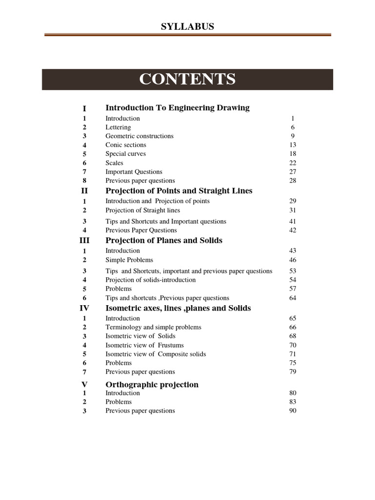 Engineering Graphics Manual finalPDF - 250811 - 101623 | PDF | Ellipse ...