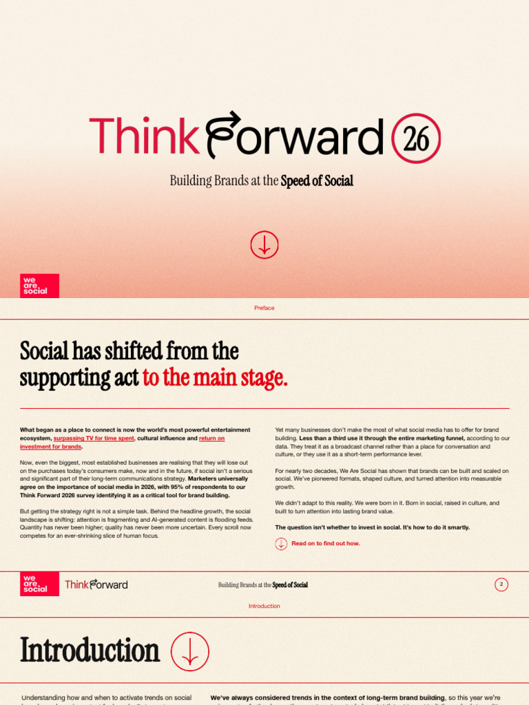 THINK-FORWARD-2026 | PDF | Brand