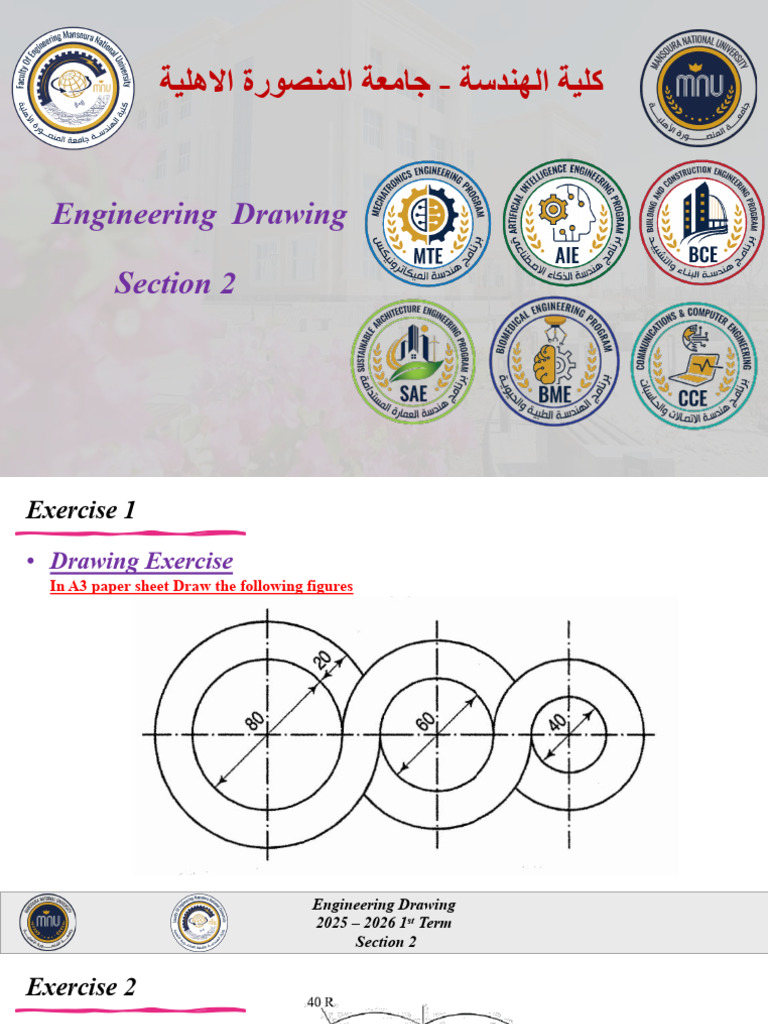 Engineering Drawing - Section 2 | PDF