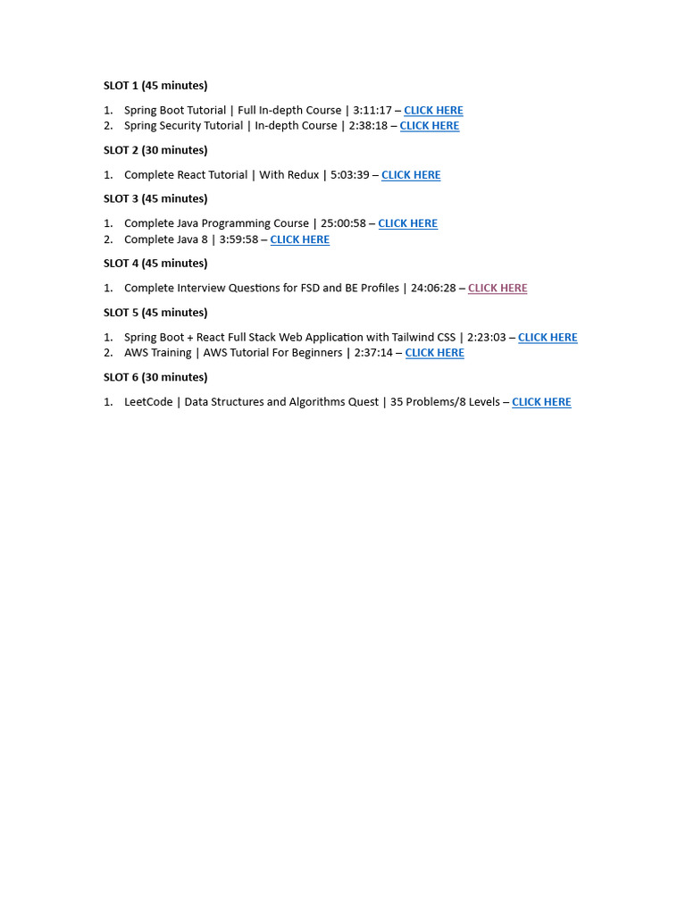 02 - FSD Ramp Up List | PDF