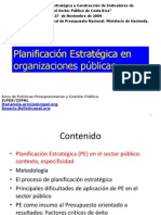 PlanificacionEstrategicaCosta Rica 2009