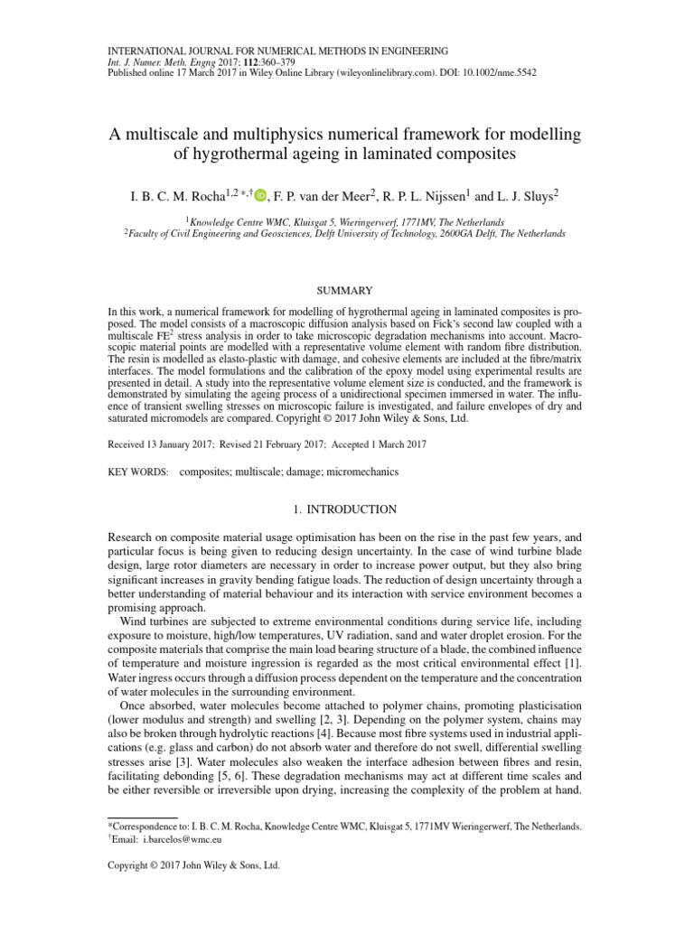 Numerical Meth Engineering - 2017 - Rocha - A Multiscale and ...