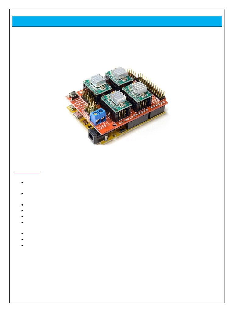 User Manual CNC 3axis Shield | PDF | Business