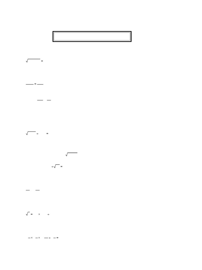 Basic Calculation (2) | PDF