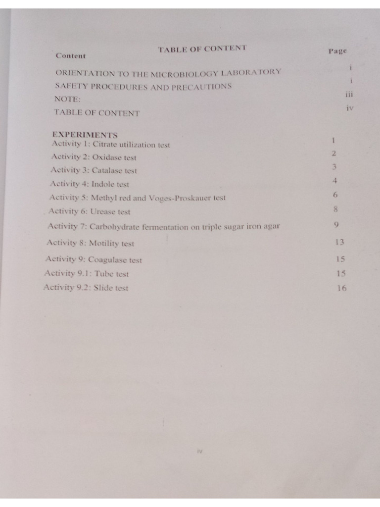 General Microbiology Manual | PDF