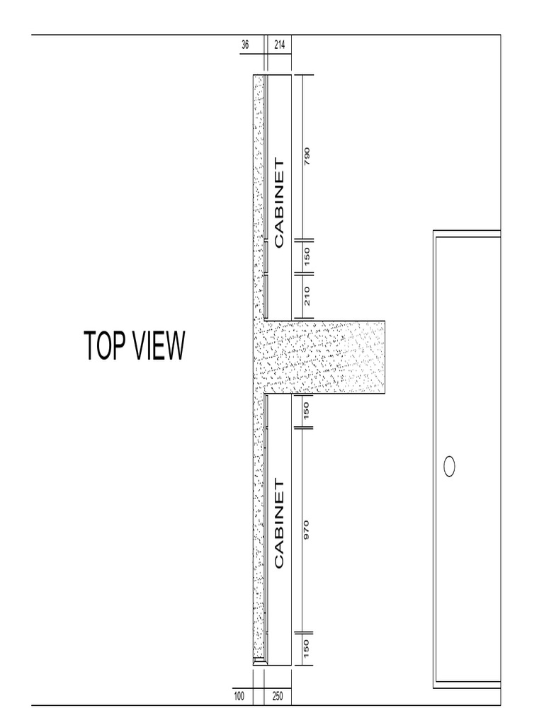 Wall Cladding Top View_1 | PDF