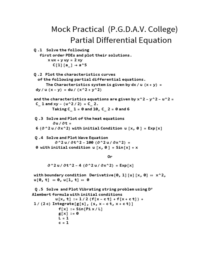 Mock Practical 2 | PDF