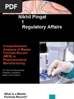 Master Formulation vs. Compounding Records | PDF | Pharmacist