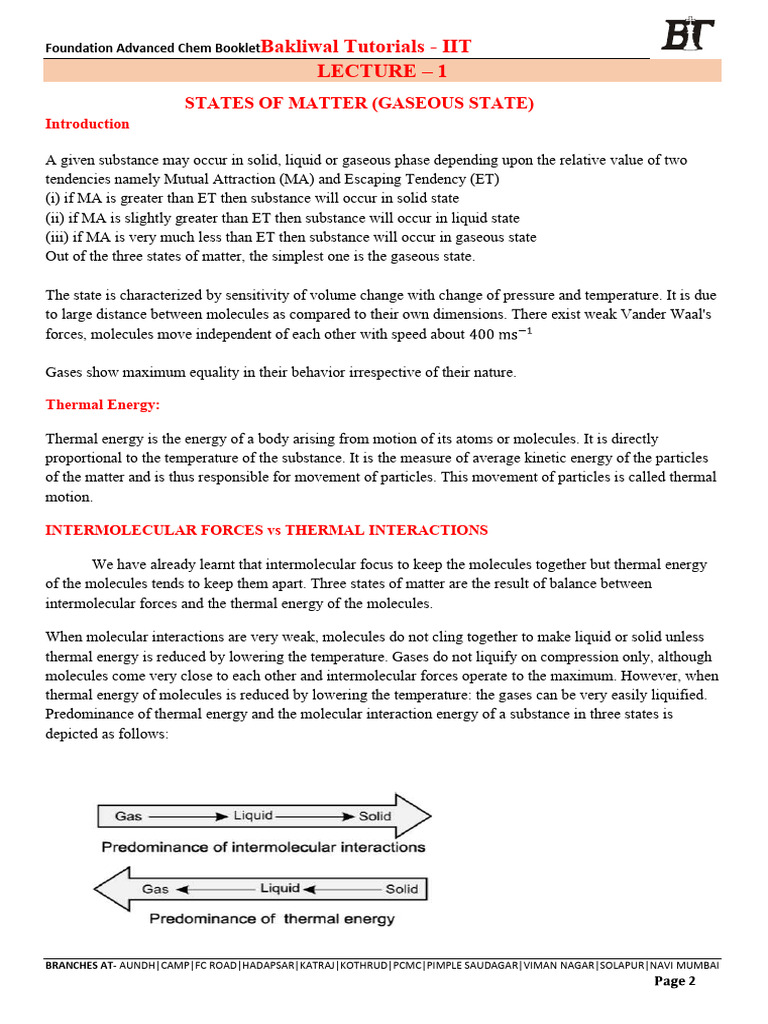 02 Chemistry | PDF | Gases | Line (Geometry)