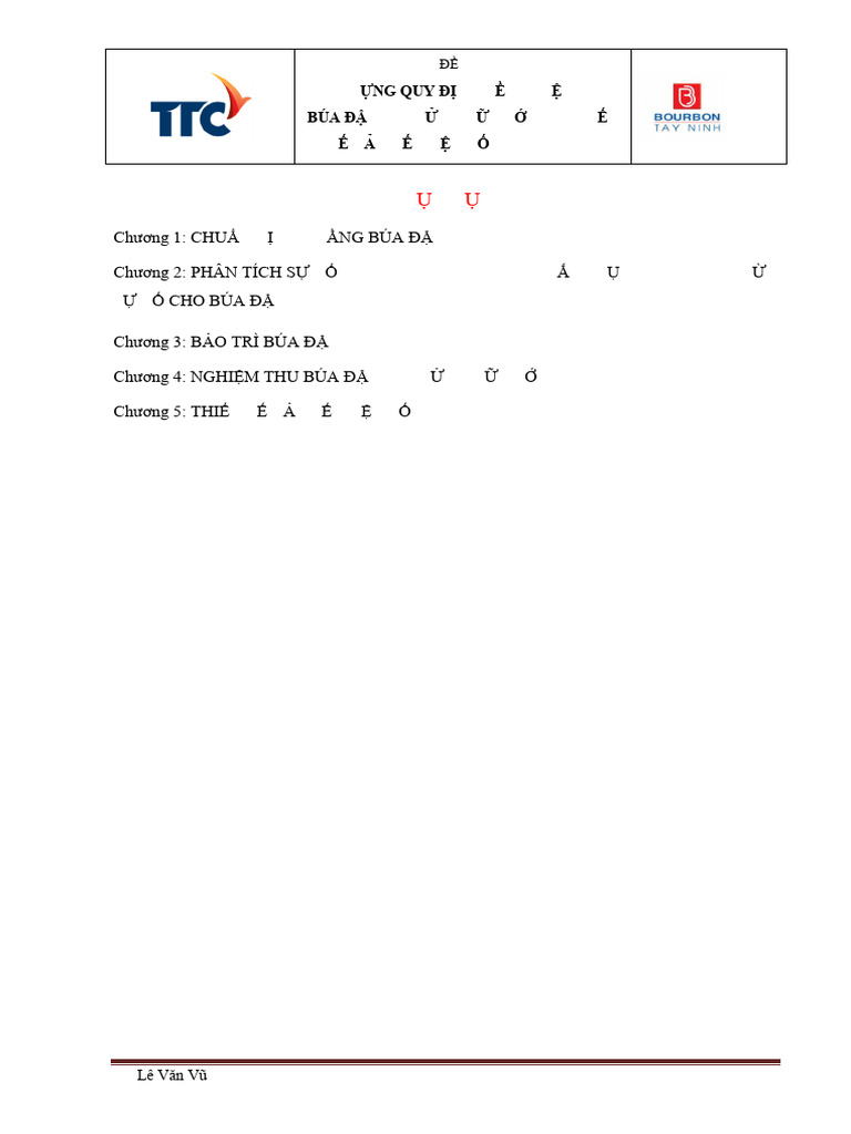 QUY TRÌNH NGHIỆM THU BÚA ĐẬP - TTCS | PDF