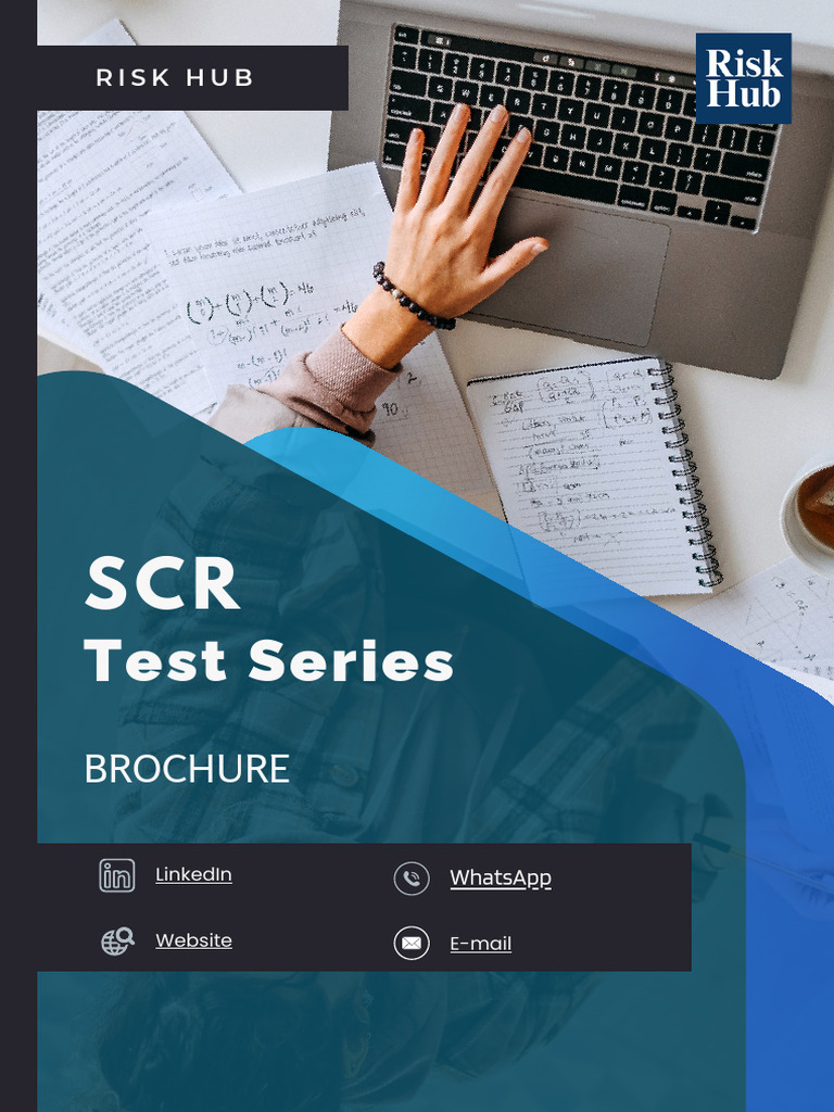 SCR Test Series Brochure | PDF | Financial Modeling | Business