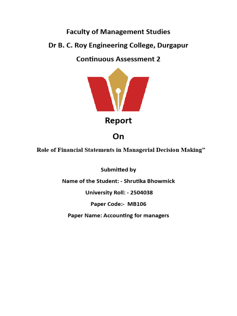Faculty of Management Studies | PDF | Equity (Finance) | Return On ...