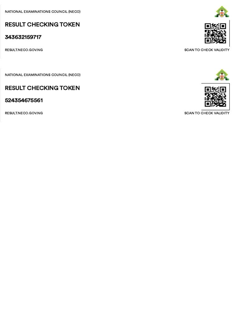 Tokens | PDF