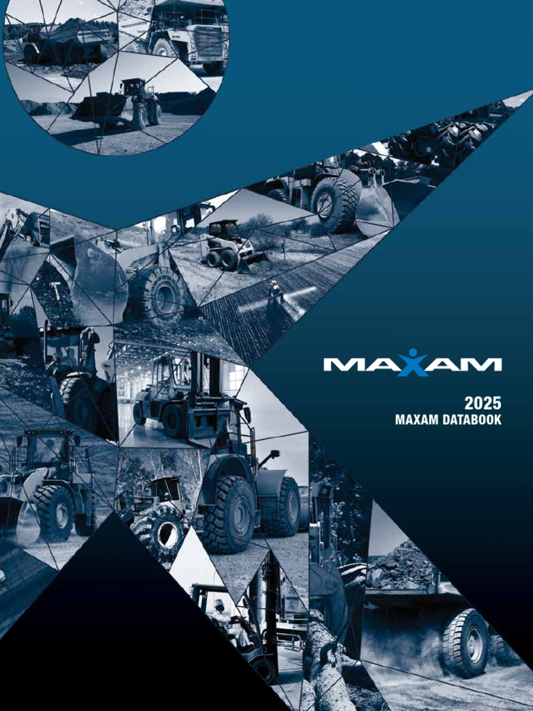 MAXAM Databook 2025 | PDF | Tire | Construction Equipment