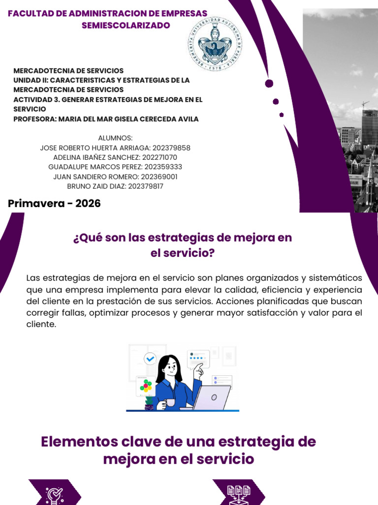 Actividad 3. Generar Estrategias de Mejora en El Servicio - Compres ...