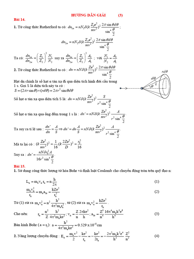 Cac Mau Nguyen Tu BaiTap 3 HDG | PDF