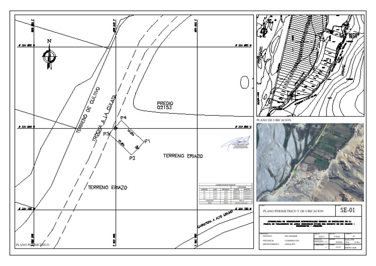 Plano Servidumbre Ptar Rg-Layout A2 | PDF