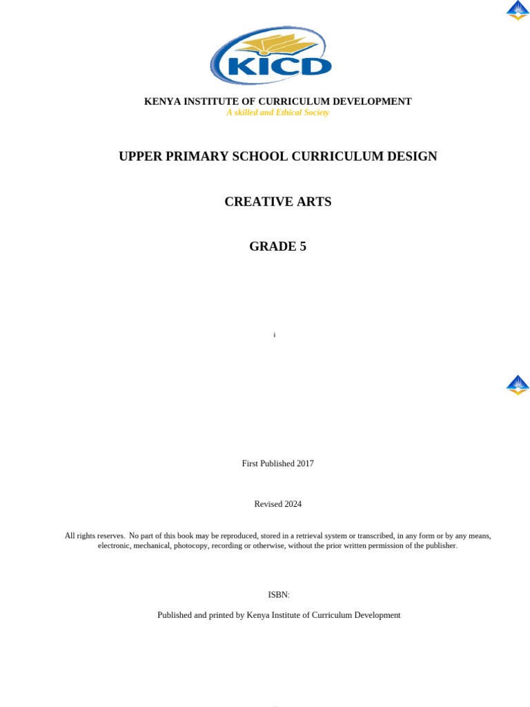 Grade 5 Creative Arts | PDF | Learning | Rhythm
