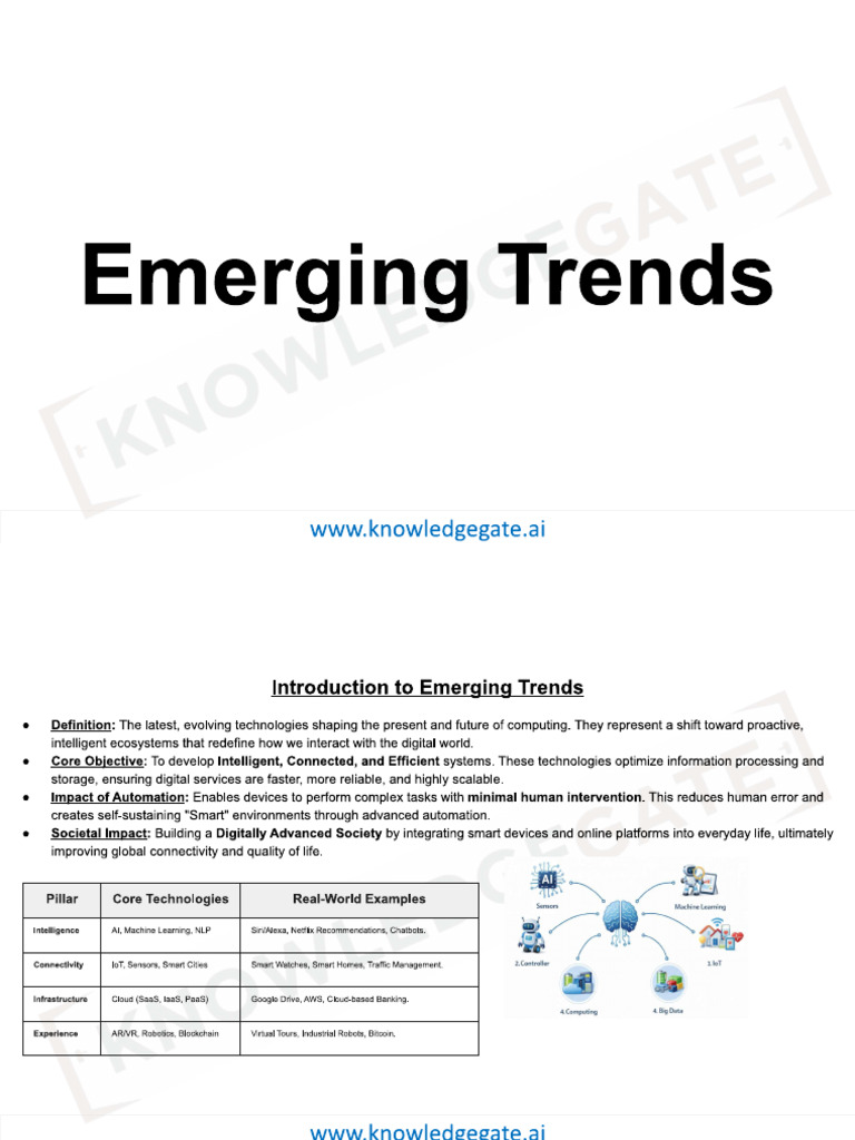 Emerging Trends | PDF
