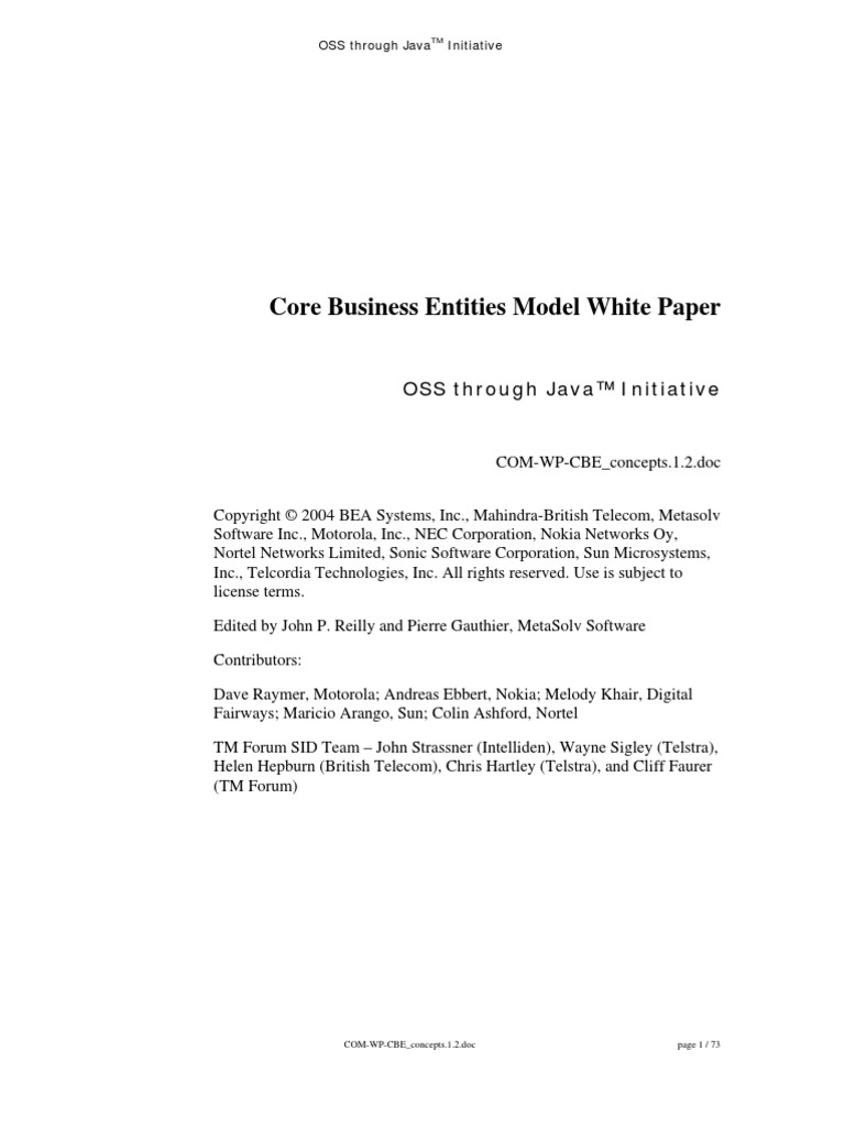 WP Cbe Concepts | PDF