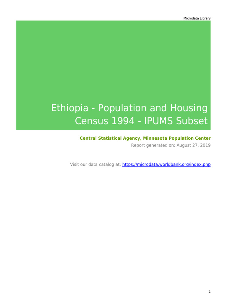 Ddi Documentation English Microdata 2746 | PDF | Census | Metadata
