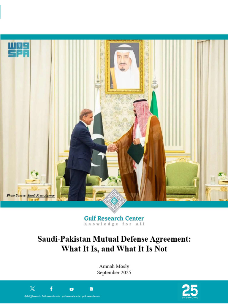 68 DD 1614 B 17 B 4 Saudi Pakistan Mutual Defense Agreement 2 | PDF ...