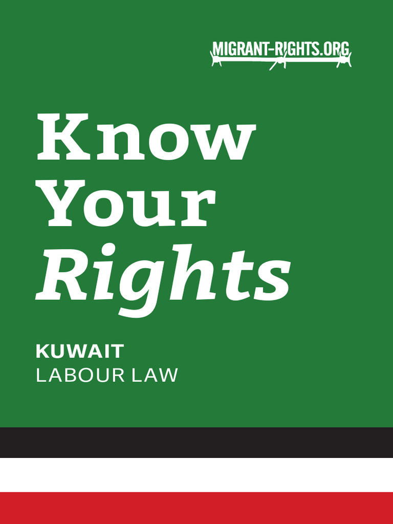 Know Your Rights Kuwait Labour Law As of Oct 9 | PDF | Employment ...
