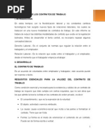Modalidades de Los Contratos de Trabajo