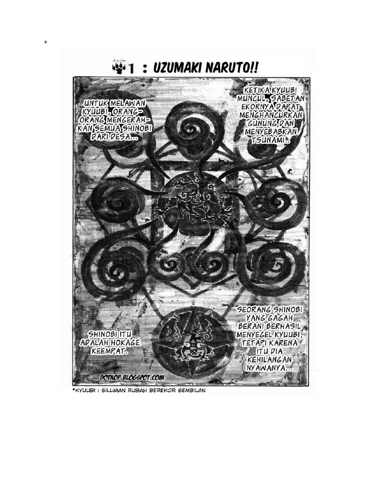Naruto Chapter 01 - Uzumaki Naruto | PDF