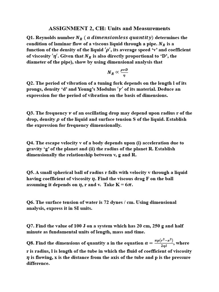 Assignment 2 Class Xi CH 3 | PDF