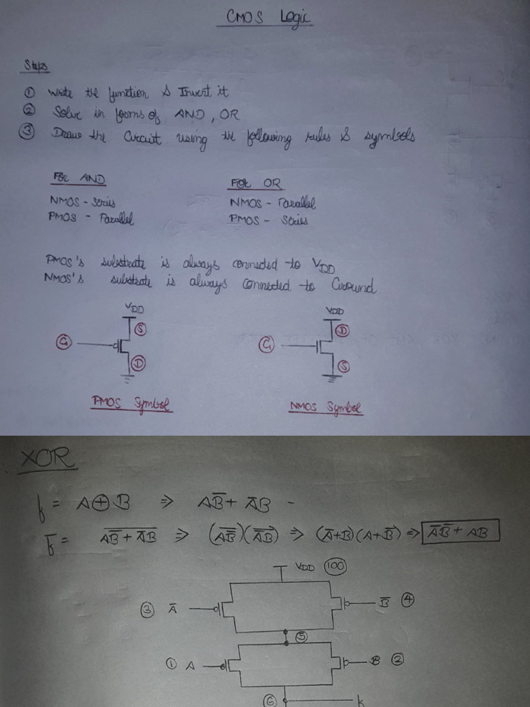 CMOS Implementations | PDF | Computer Engineering | Semiconductors