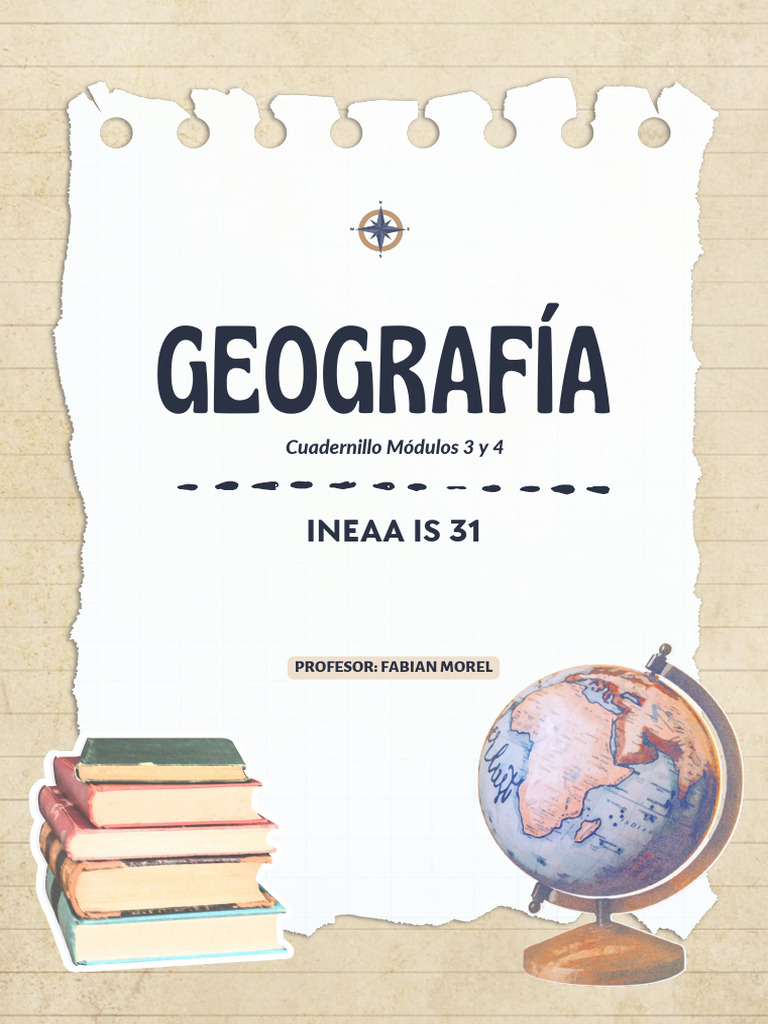 Cuadernillo de Geografía e Historia Mod 3 y 4 | PDF | Argentina