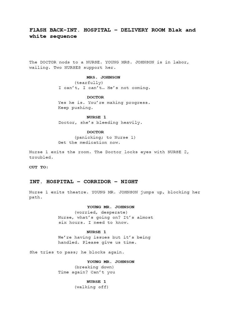 Canaan The Script (Off) 1 | PDF