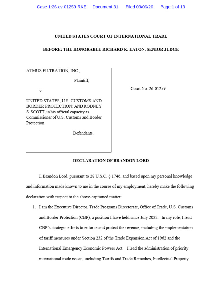 CBP Responses | PDF | U.S. Customs And Border Protection | Tax Refund