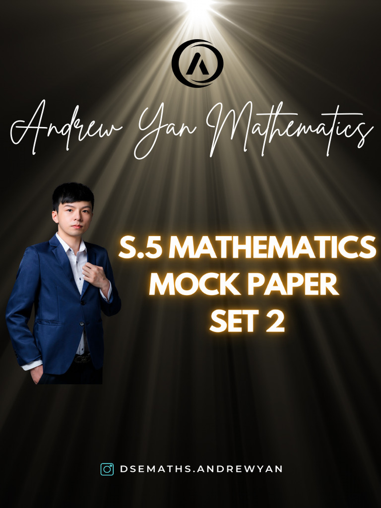 Andrew Yan S.5 Mock Paper Set 2 - Giveaway | PDF