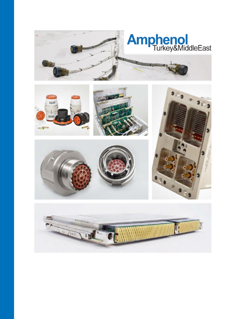 Amphenol at A Glance | PDF | Electrical Connector | Printed Circuit Board